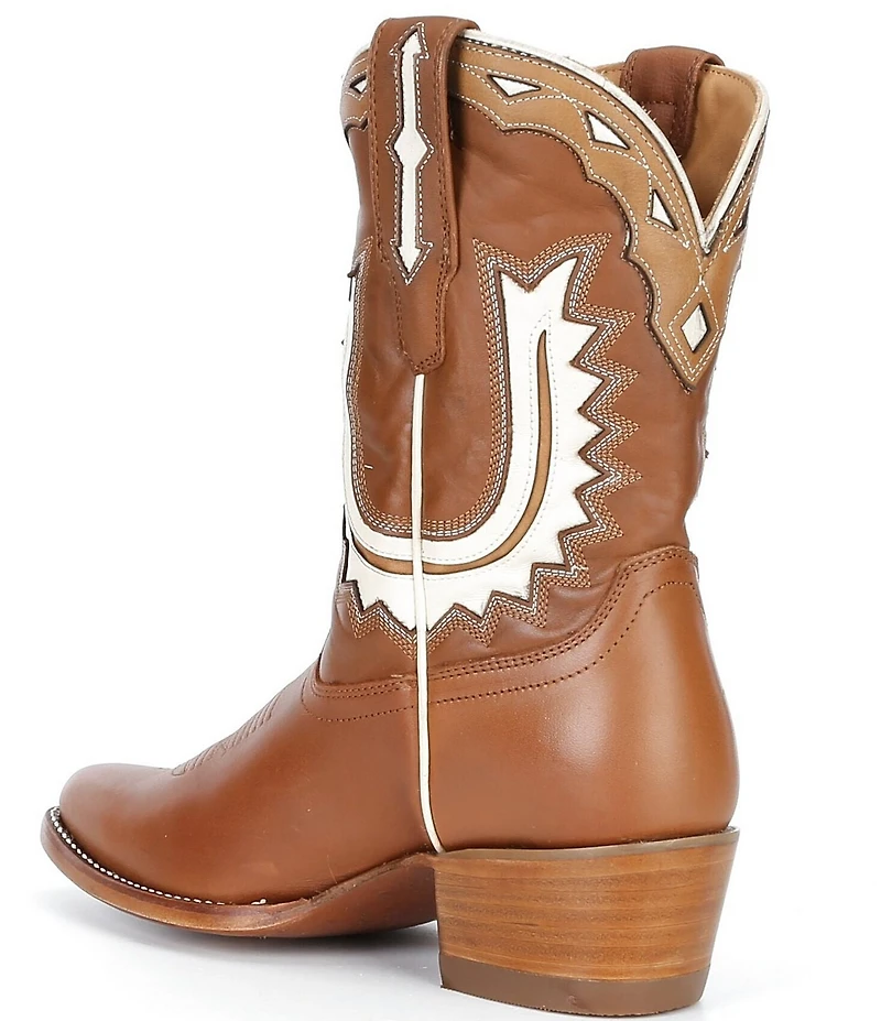 Tecovas The Jolene Leather Mid Calf Western Boots