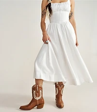 Tecovas The Jolene Leather Mid Calf Western Boots