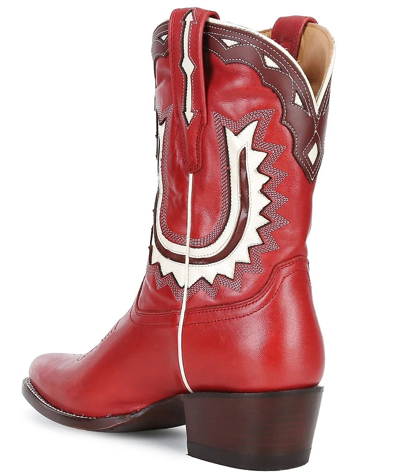 Tecovas The Jolene Leather Mid Calf Western Boots