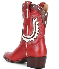 Tecovas The Jolene Leather Mid Calf Western Boots