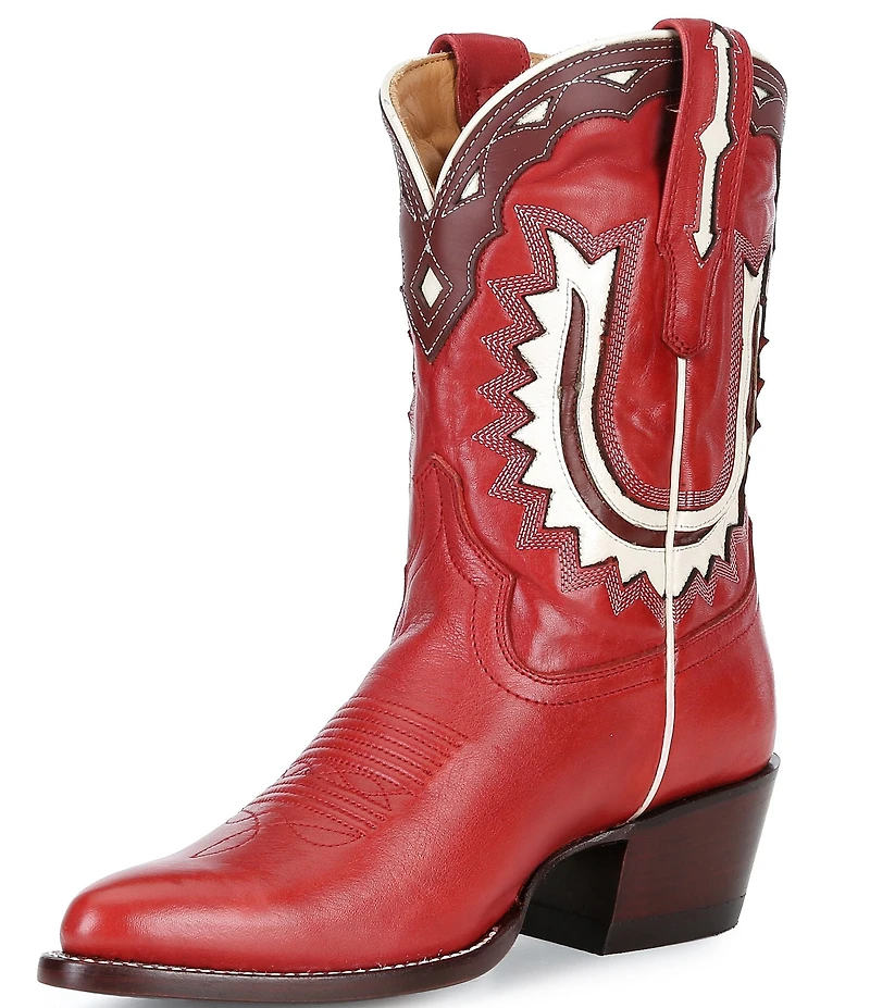 Tecovas The Jolene Leather Mid Calf Western Boots