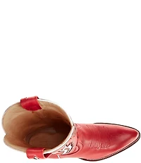 Tecovas The Jolene Leather Mid Calf Western Boots