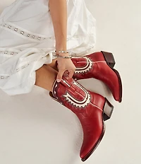 Tecovas The Jolene Leather Mid Calf Western Boots