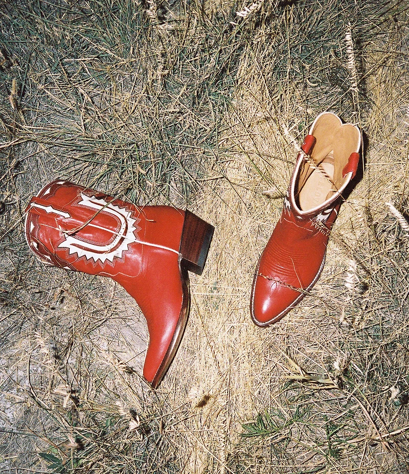 Tecovas The Jolene Leather Mid Calf Western Boots