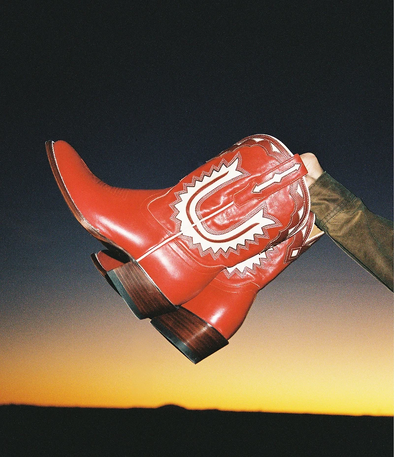 Tecovas The Jolene Leather Mid Calf Western Boots