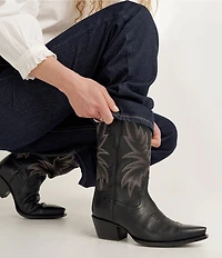 Tecovas The Sadie Leather Mid Calf Western Boots