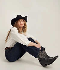 Tecovas The Sadie Leather Mid Calf Western Boots