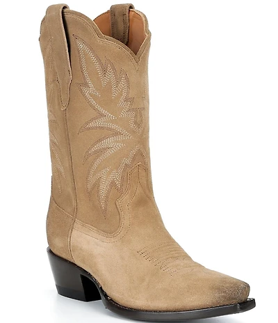 Tecovas The Sadie Toasted Almond Suede Tall Western Boots