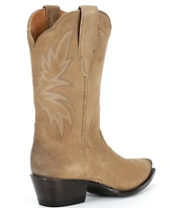 Tecovas The Sadie Toasted Almond Suede Tall Western Boots