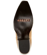 Tecovas The Sadie Toasted Almond Suede Tall Western Boots