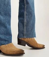 Tecovas The Sadie Toasted Almond Suede Tall Western Boots