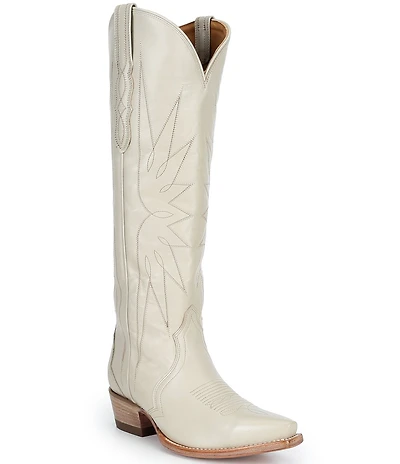 Tecovas Women's Loretta Saddle Cowhide Western Boots