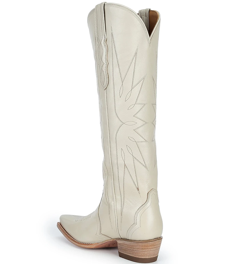 Tecovas Women's Loretta Saddle Cowhide Western Boots