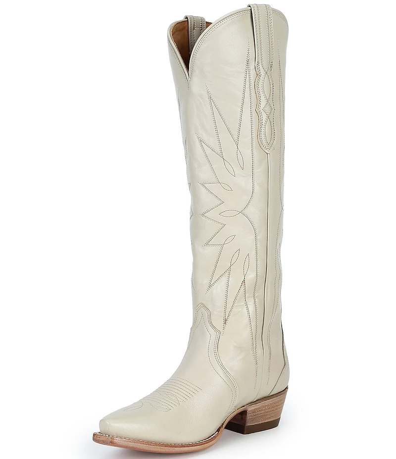 Tecovas Women's Loretta Saddle Cowhide Western Boots