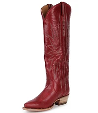 Tecovas Women's Loretta Saddle Cowhide Western Boots