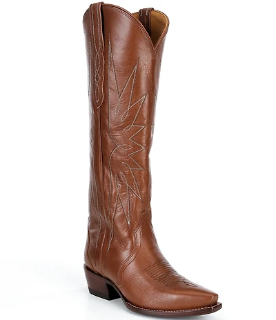 Tecovas Women's Loretta Saddle Cowhide Western Boots