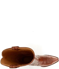 Tecovas Women's Loretta Saddle Cowhide Western Boots