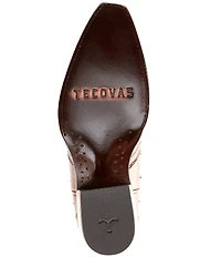 Tecovas Women's Loretta Saddle Cowhide Western Boots