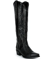 Tecovas Women's Loretta Saddle Cowhide Western Boots