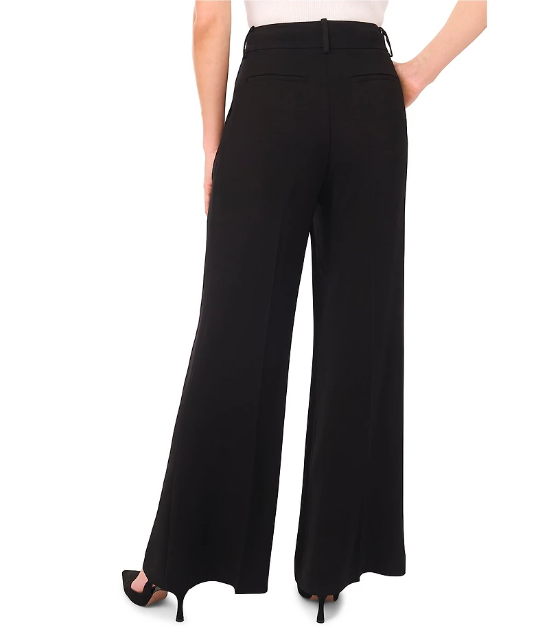 Ted Baker London Crepe High Rise Wide Leg Trouser