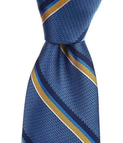 Ted Baker London 3 1/8#double; Geffry Stripe Silk Tie
