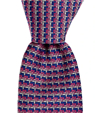 Ted Baker London Aberavon Neat 3 1/8#double; Woven Silk Tie