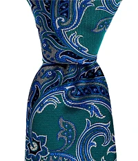 Ted Baker London Adeline Paisley 3 1/8#double; Woven Silk Tie