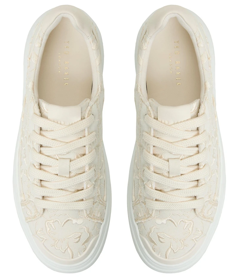 Ted Baker London Adison Embroidered Detail Platform Sneakers