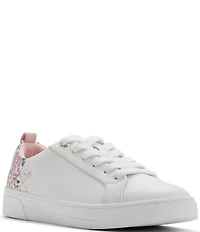 Ted Baker London Alison Floral Print Leather Sneakers