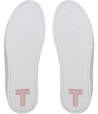 Ted Baker London Alison Floral Print Leather Sneakers