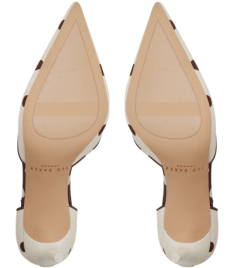 Ted Baker London Amber Polka Dot d'Orsay Pumps