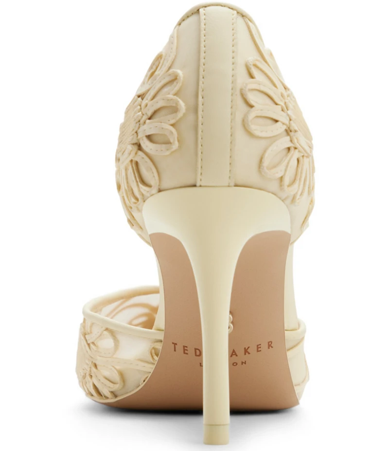 Ted Baker London Amber Soutache Mesh d'Orsay Pumps