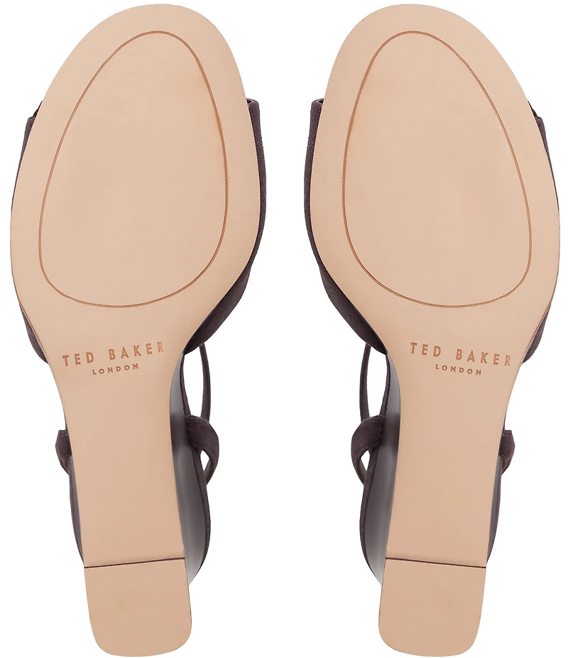 Ted Baker London Bridget Crochet Flower Ankle Wrap Wedge Sandals