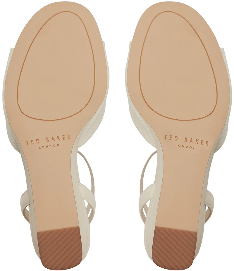 Ted Baker London Bridget Crochet Flower Ankle Wrap Wedge Sandals