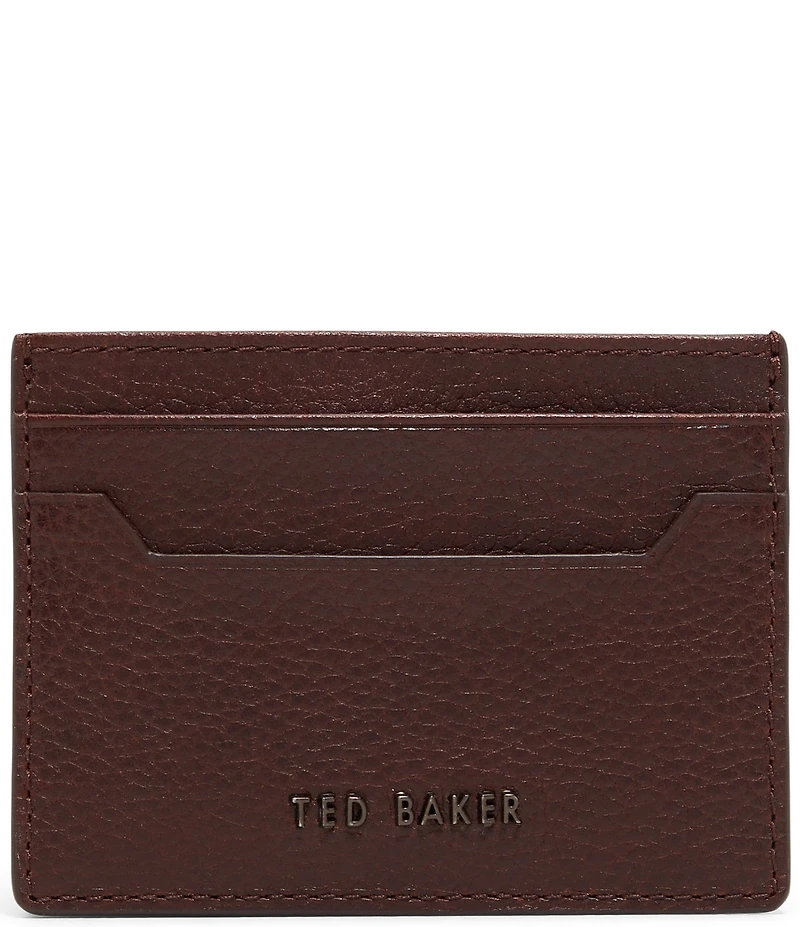 Ted Baker London Cavendish Caviar Leather Slim Card Holder