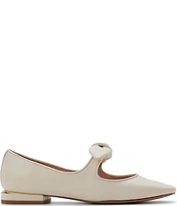 Ted Baker London Clara Leather Ballerina Bow Flats