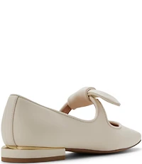Ted Baker London Clara Leather Ballerina Bow Flats
