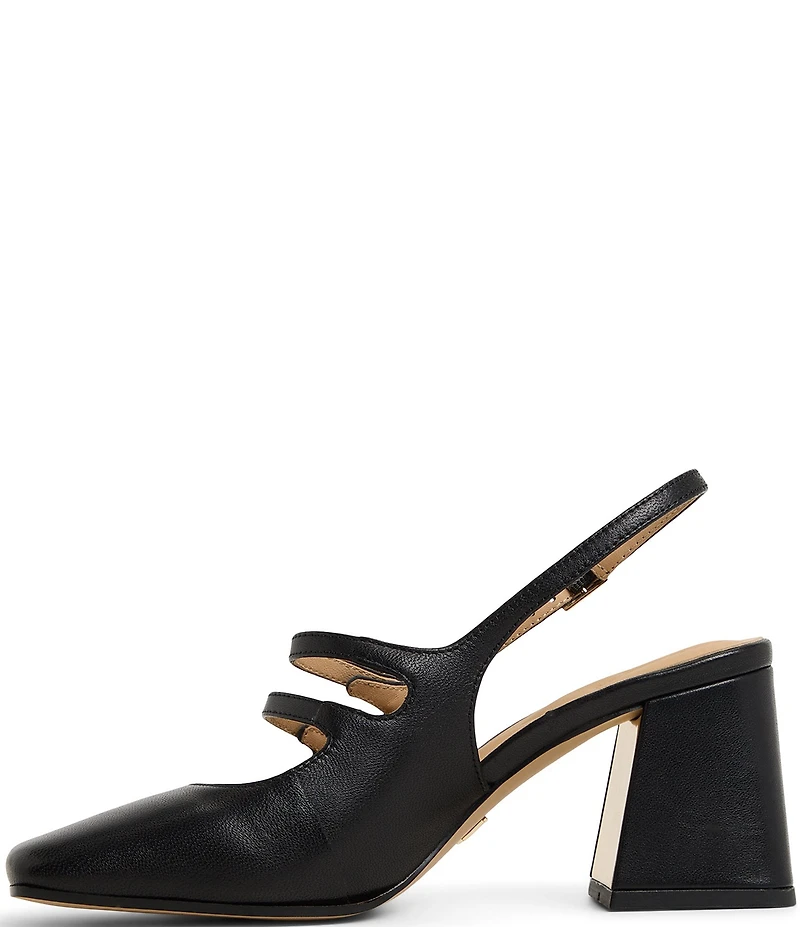 Ted Baker London Eleanor Leather Pearl Ornament Slingback Mary Jane Pumps