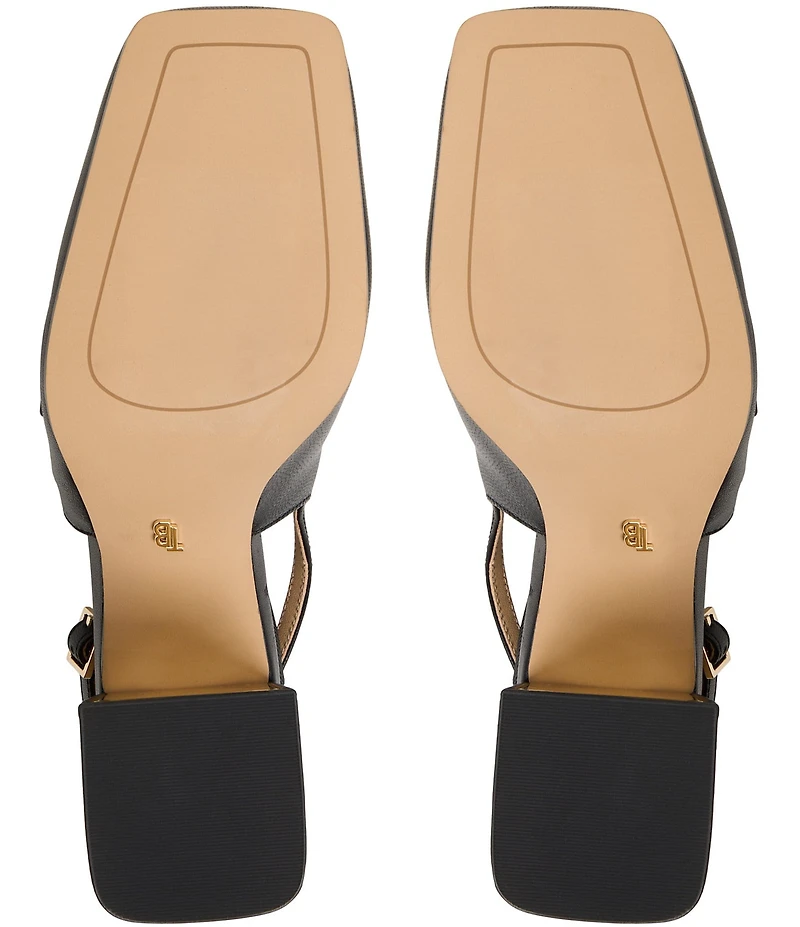 Ted Baker London Eleanor Leather Pearl Ornament Slingback Mary Jane Pumps