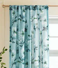 Ted Baker London Electra Blossom Print Curtain Panel Pair, Set of 2