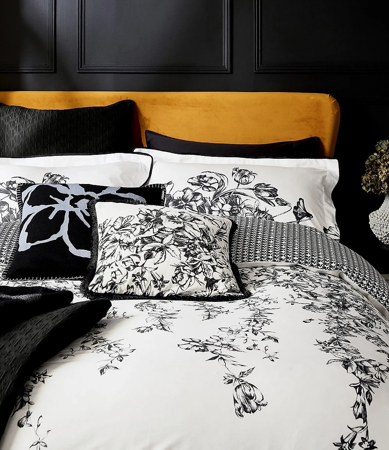 Ted Baker London Elegance Floral Collection Reversible Duvet Cover Mini Set