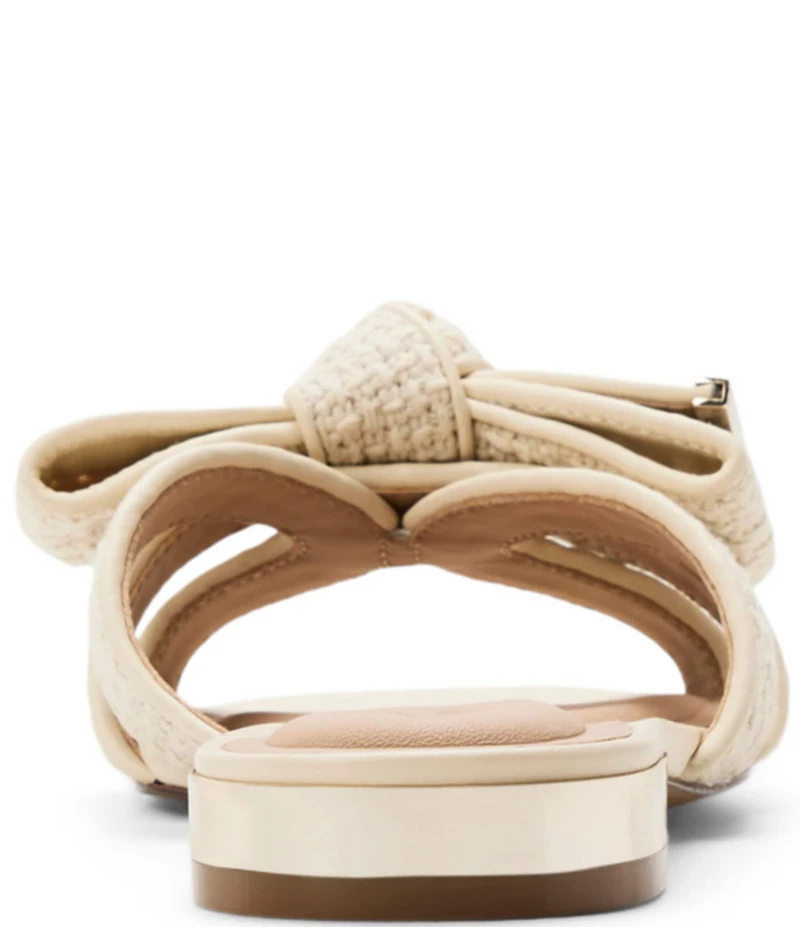 Ted Baker London Elsie Woven Fabric Bow Slide Sandals