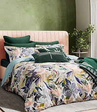 Ted Baker London Embroidered Dragonfly Motif Velvet Decorative Pillow