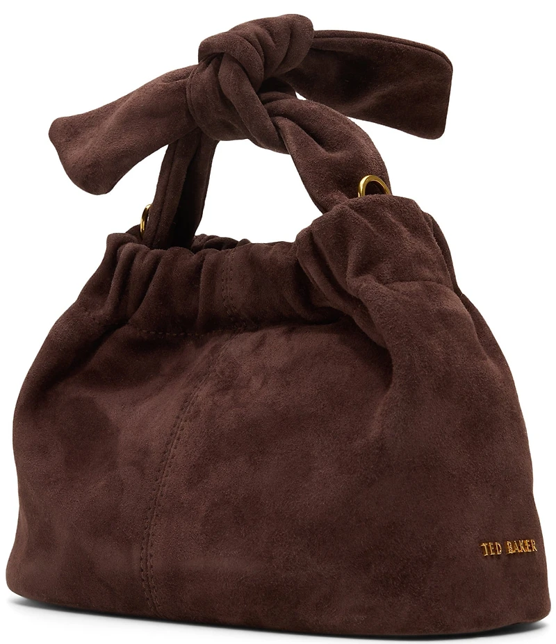 Ted Baker London Emily Suede Bow Clutch