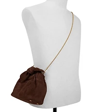 Ted Baker London Emily Suede Bow Clutch