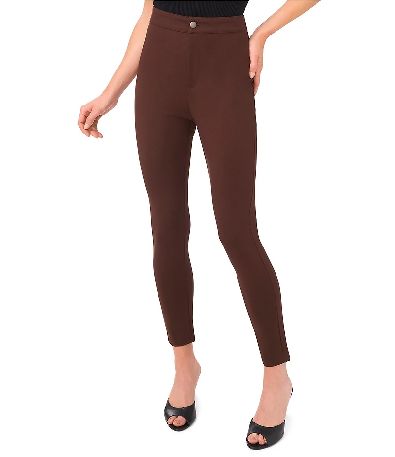 Ted Baker London Felinda Ponte High Rise Slim Leg Pants
