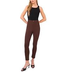 Ted Baker London Felinda Ponte High Rise Slim Leg Pants