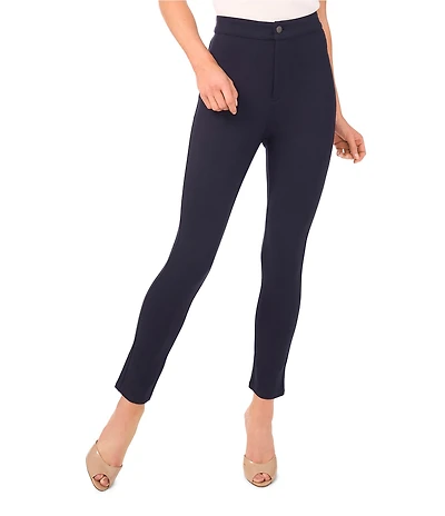 Ted Baker London Felinda Ponte High Rise Slim Leg Pants