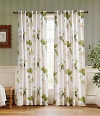 Ted Baker London Gardenia Woven Backtab Lined Curtain Panel Pair, Set of 2