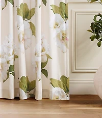 Ted Baker London Gardenia Woven Backtab Lined Curtain Panel Pair, Set of 2